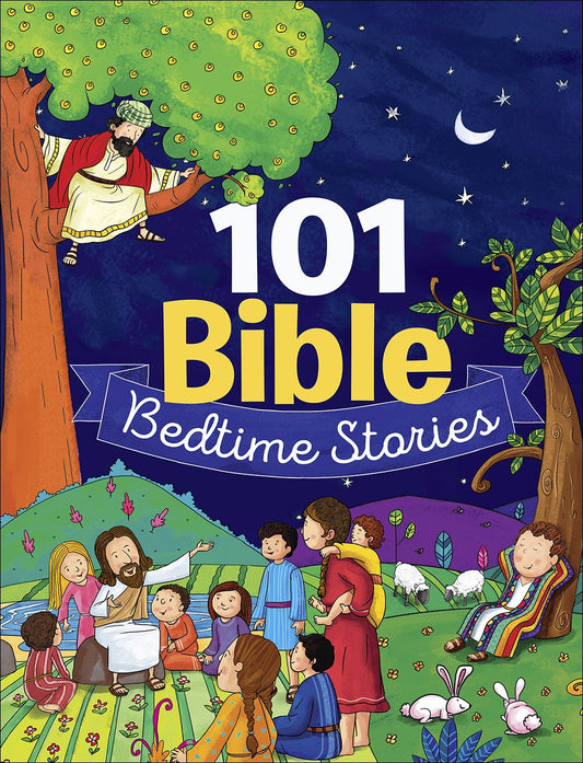 101 Bible Bedtime Stories - Emmerson, Janice (Hardcover)-Children's Books/Ages 4-8 Nonfiction-9780736976596-BookBizCanada