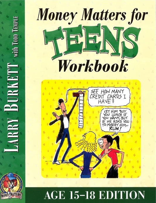 Money Matters Workbook for Teens (Ages 15-18)