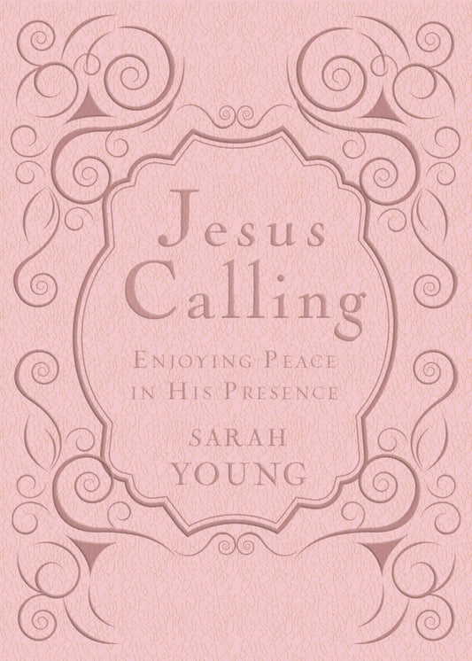 Jesus Calling, Pink Leathersoft, with Scripture References: Enjoying Peace in His Presence (a 365-Day Devotional)