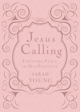 Jesus Calling, Pink Leathersoft, with Scripture References: Enjoying Peace in His Presence (a 365-Day Devotional)