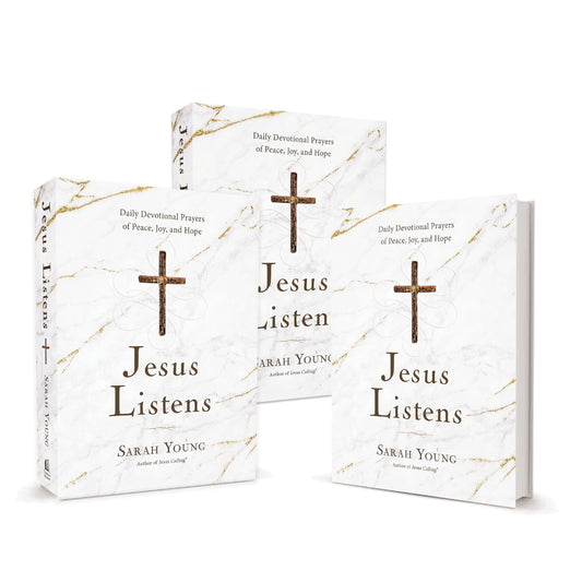 Jesus Listens, 3-Pack: Daily Devotional Prayers of Peace, Joy, and Hope (a 365-Day Prayer Book)