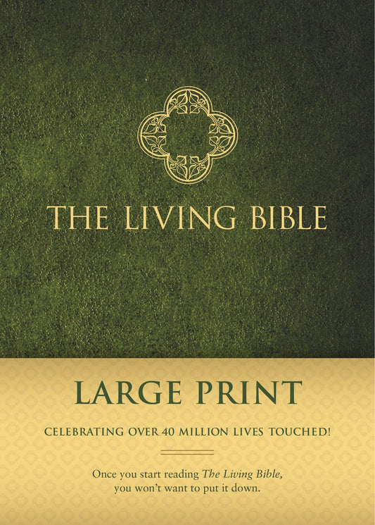 Living Bible Paraphrased-LIV-Large Print