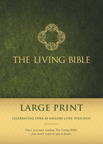 Living Bible Paraphrased-LIV-Large Print