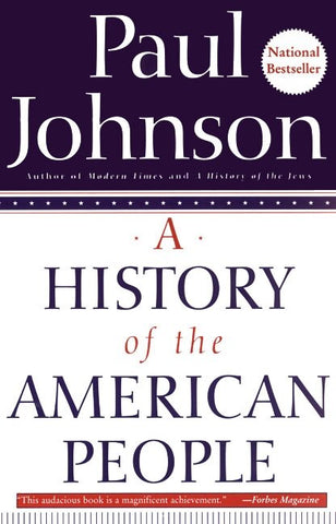 A History of the American People - Johnson, Paul (Paperback)