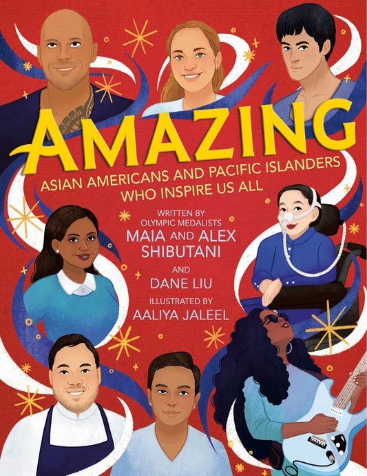 Amazing: Asian Americans and Pacific Islanders Who Inspire Us All - Shibutani, Maia (Hardcover)-Children's Books/Ages 4-8 Nonfiction-9780593525432-BookBizCanada