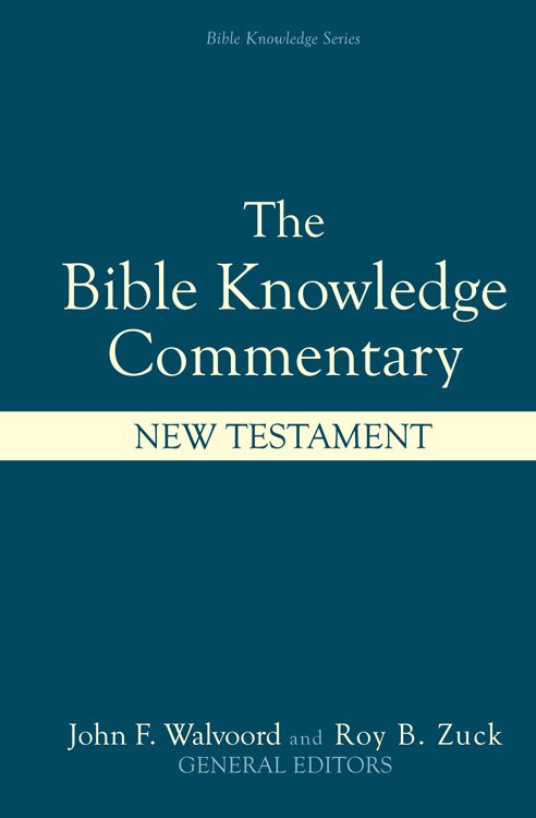 Bible Knowledge Commentary: New Testament - Walvoord, John F. (Hardcover)-Religion - Commentaries / Reference-9780882078120-BookBizCanada