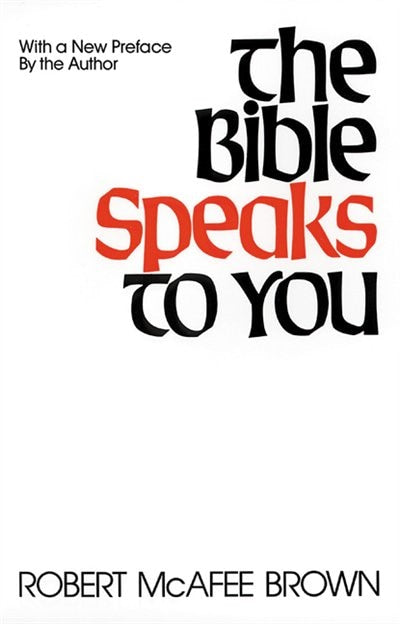 Bible Speaks to You - Brown, Robert McAfee (Paperback)-Religion - Biblical Studies-9780664245979-BookBizCanada