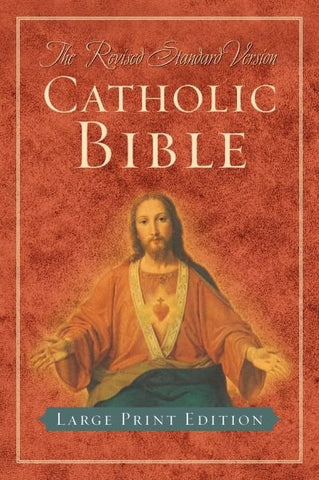 Catholic Bible-RSV-Large Print - Oxford University Press (Hardcover)