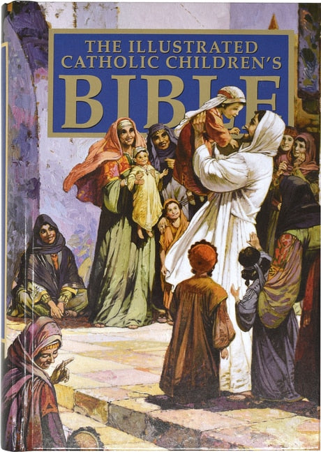 Catholic Children's Illustrated Bible-NAB - De Graff, Anne (Hardcover)-Children's 9-12 - Bibles-9780882711973-BookBizCanada