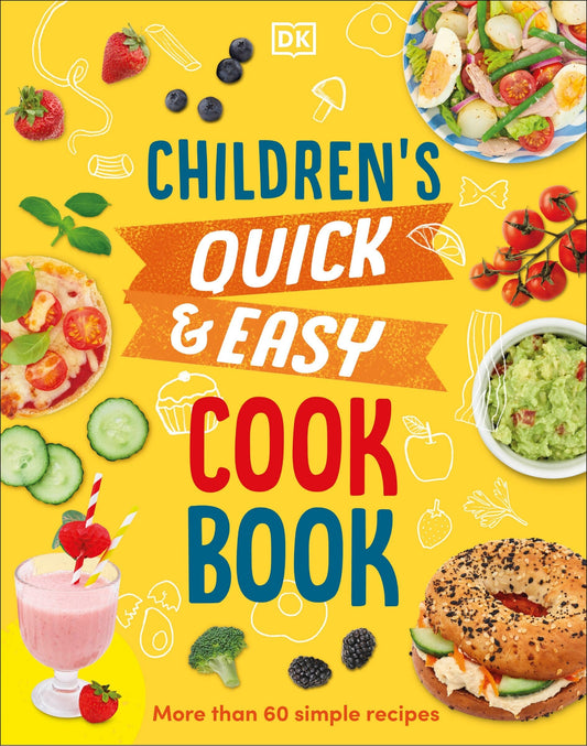 Children's Quick and Easy Cookbook: Over 60 Simple Recipes - Wilkes, Angela (Hardcover)-Children's Books/Ages 4-8 Nonfiction-9780744073980-BookBizCanada