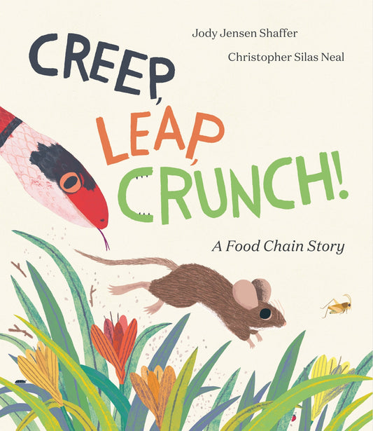 Creep, Leap, Crunch! a Food Chain Story - Jensen Shaffer, Jody (Hardcover)-Children's Books/Ages 4-8 Nonfiction-9780593565520-BookBizCanada