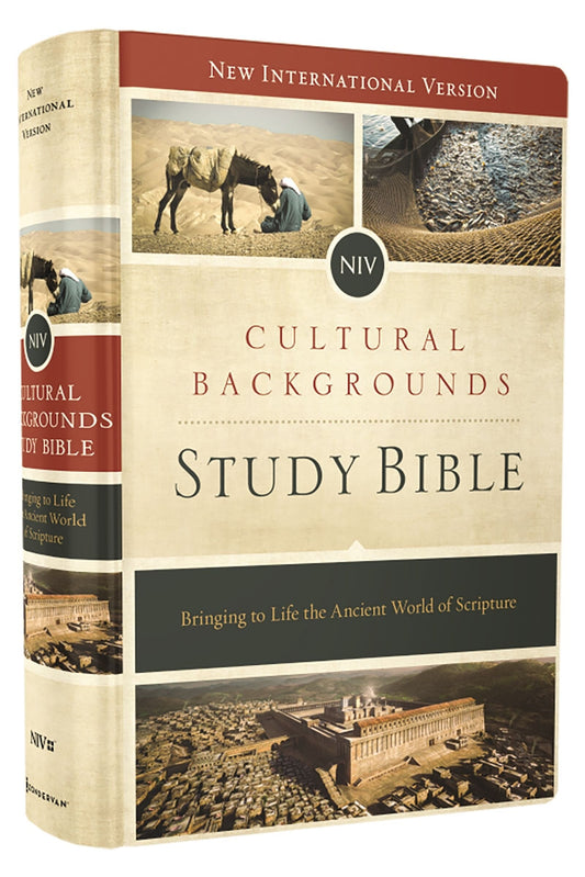 Cultural Backgrounds Study Bible-NIV: Bringing to Life the Ancient World of Scripture - Keener, Craig S. (Hardcover)-Bibles-9780310431589-BookBizCanada