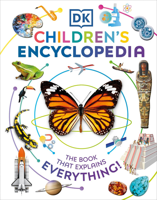 DK Children's Encyclopedia: The Book That Explains Everything! - Dk (Hardcover)-Children's Books/Ages 4-8 Nonfiction-9780744059793-BookBizCanada