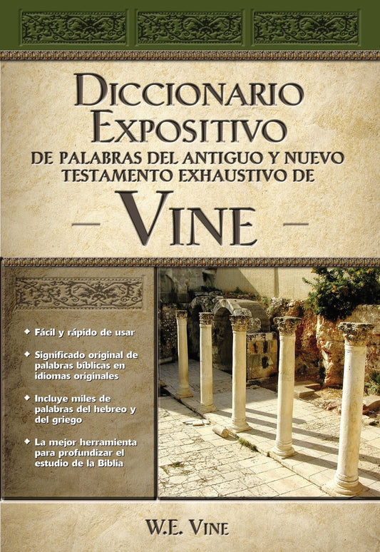 Diccionario Expositivo de Palabras del Antiguo Y Nuevo Testamento Exhaustivo de Vine - Vine, W. E. (Hardcover)-Psychology-9780899224954-BookBizCanada