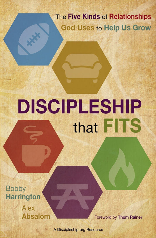 Discipleship That Fits: The Five Kinds of Relationships God Uses to Help Us Grow - Harrington, Bobby (Paperback)-Religion - Theology-9780310522614-BookBizCanada