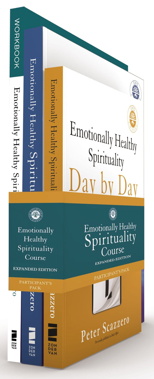 Emotionally Healthy Spirituality Course Participant's Pack Expanded Edition: Discipleship That Deeply Changes Your Relationship with God - Scazzero, Peter (Paperback)-Religion - Inspirational/Spirituality-9780310132127-BookBizCanada