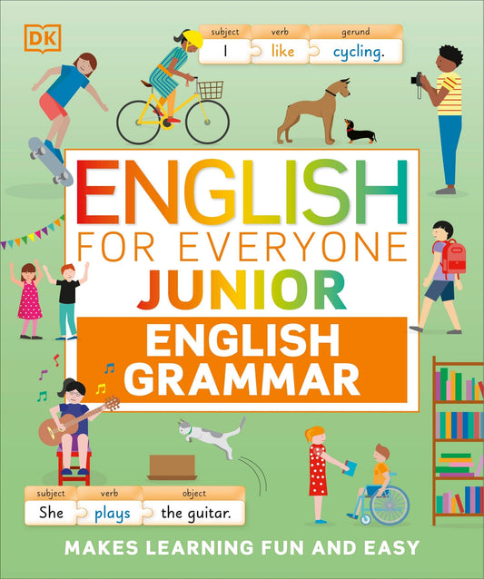 English for Everyone Junior English Grammar: A Simple, Visual Guide to English - Dk (Paperback)-Children's Books/Ages 9-12 Nonfiction-9780744060188-BookBizCanada