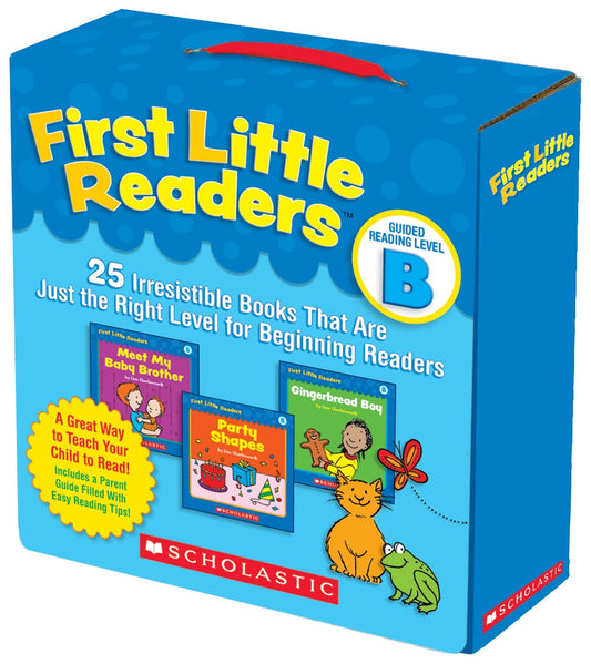 First Little Readers: Guided Reading Level B (Parent Pack): 25 Irresistible Books That Are Just the Right Level for Beginning Readers - Charlesworth, Liza (Boxed Set)-Children's Books/Ages 4-8 Nonfiction-9780545231503-BookBizCanada