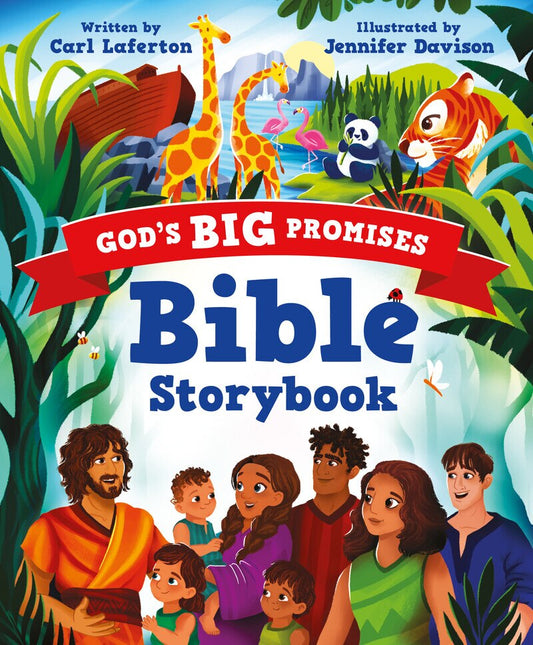 God's Big Promises Bible Storybook - Laferton, Carl (Hardcover)-Children's Books/Ages 4-8 Nonfiction-9781784988128-BookBizCanada