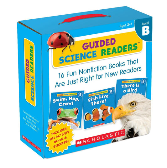 Guided Science Readers: Level B [With Sticker(s) and Activity Book] - Charlesworth, Liza (Boxed Set)-Children's Books/Ages 4-8 Nonfiction-9780545650939-BookBizCanada