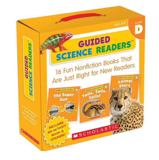 Guided Science Readers: Level D (Parent Pack): 16 Fun Nonfiction Books That Are Just Right for New Readers - Charlesworth, Liza (Boxed Set)-Children's Books/Ages 4-8 Nonfiction-9780545650953-BookBizCanada