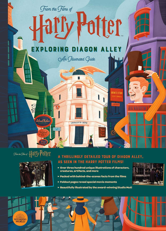 Harry Potter: Exploring Diagon Alley - Muti (Hardcover)-Children's Books/Ages 9-12 Nonfiction-9781683839675-BookBizCanada