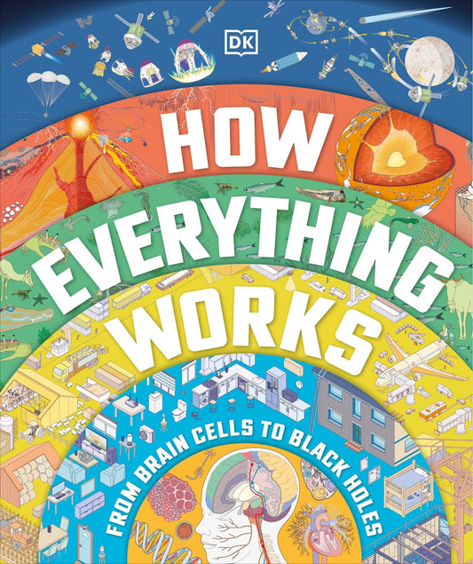 How Everything Works: From Brain Cells to Black Holes - Dk (Hardcover)-Young Adult Misc. Nonfiction-9780744060164-BookBizCanada