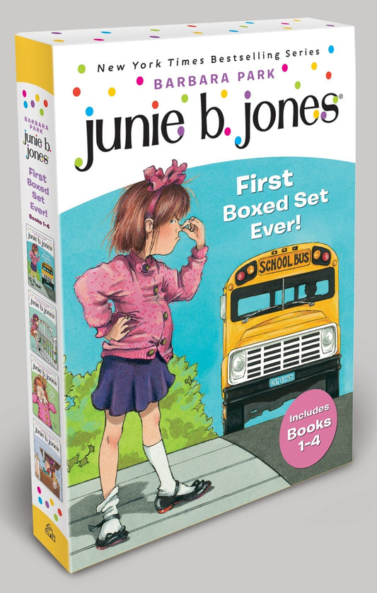 Junie B. Jones First Boxed Set Ever!: Books 1-4 - Park, Barbara (Boxed Set)-Children's Books/Ages 4-8 Fiction-9780375813610-BookBizCanada