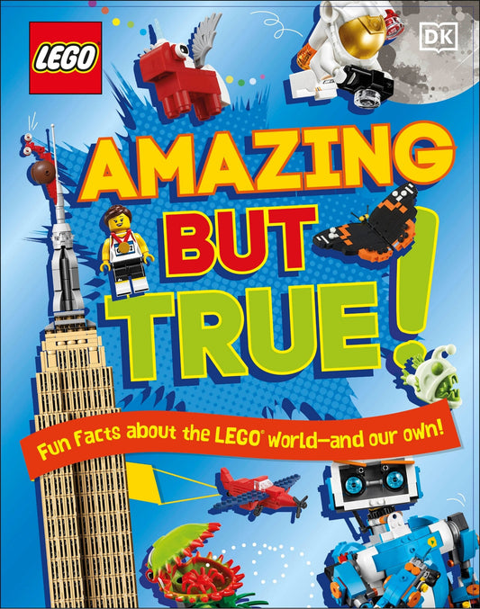 Lego Amazing But True: Fun Facts about the Lego World - And Our Own! - Dowsett, Elizabeth (Hardcover)-Children's Books/Ages 9-12 Nonfiction-9780744050349-BookBizCanada