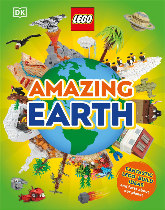 Lego Amazing Earth: Fantastic Building Ideas and Facts about Our Planet - Swanson, Jennifer (Hardcover)-Children's Books/Ages 9-12 Nonfiction-9780744081763-BookBizCanada