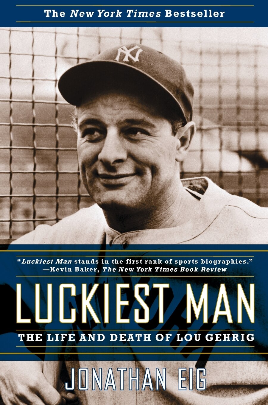 Luckiest Man: The Life and Death of Lou Gehrig - Eig, Jonathan (Paperback)-Biography / Autobiography-9780743268936-BookBizCanada