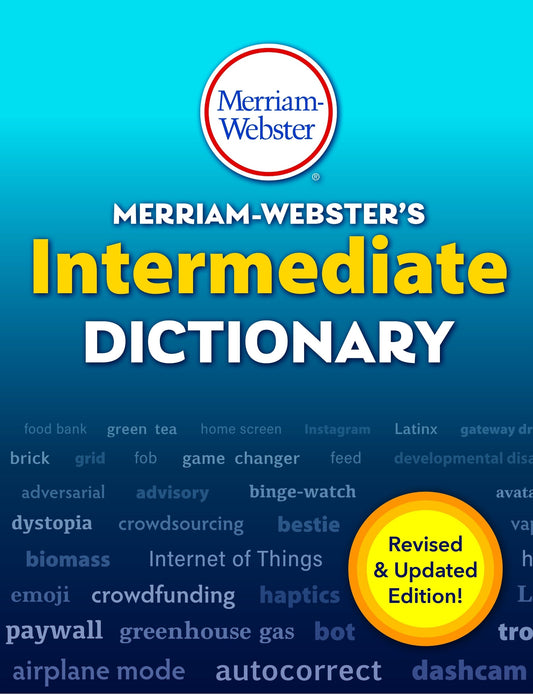 Merriam-Webster's Intermediate Dictionary - Merriam-Webster (Hardcover)-Children's Books/Ages 9-12 Nonfiction-9780877796985-BookBizCanada