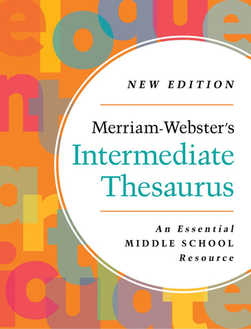 Merriam-Webster's Intermediate Thesaurus - Merriam-Webster (Hardcover)