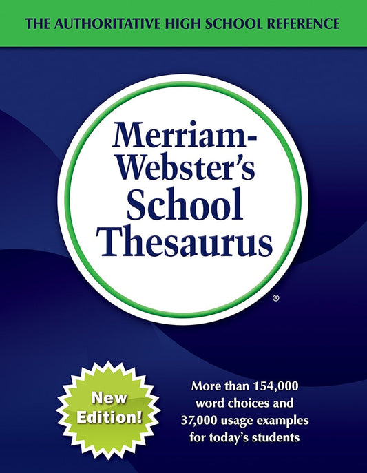 Merriam-Webster's School Thesaurus - Merriam-Webster (Hardcover)-Young Adult Misc. Nonfiction-9780877793656-BookBizCanada