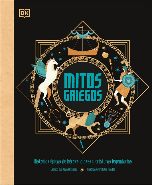 Mitos Griegos (Greek Myths): Historias Épicas de Héroes, Dioses Y Criaturas Legendarias - Dk (Hardcover)-Children's Books/Ages 9-12 Nonfiction-9780744079210-BookBizCanada