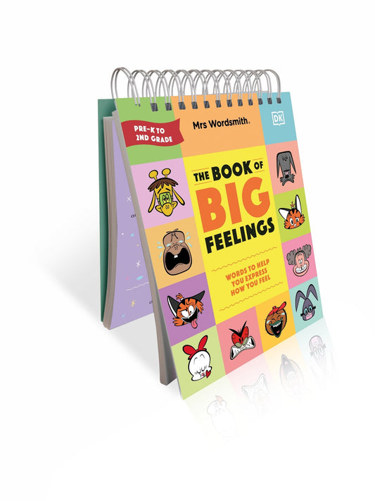 Mrs Wordsmith the Book of Big Feelings: Hundreds of Words to Help You Express How You Feel - Mrs Wordsmith (Spiral)-Children's Books/Ages 4-8 Nonfiction-9780744061031-BookBizCanada