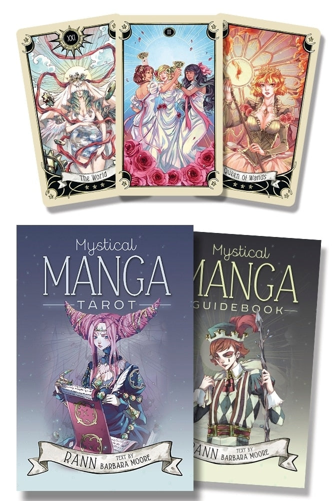 Mystical Manga Tarot - Moore, Barbara (Other)-New Age / Body, Mind & Spirit-9780738753539-BookBizCanada