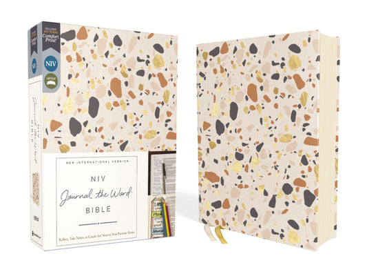 Niv, Journal the Word Bible (Perfect for Note-Taking), Cloth Over Board, Cream, Red Letter, Comfort Print: Reflect, Take Notes, or Create Art Next to - Zondervan (Hardcover)-Young Adult Misc. Nonfiction-9780310463146-BookBizCanada