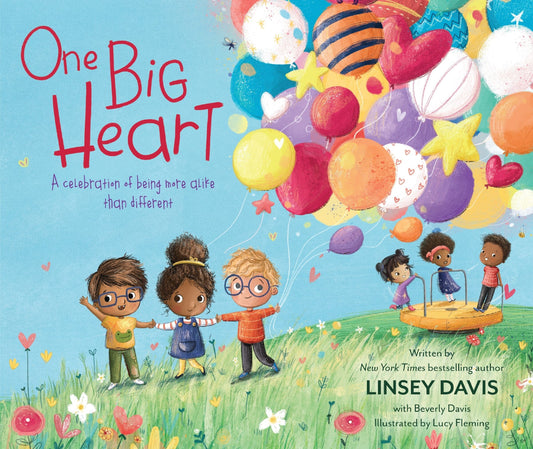 One Big Heart: A Celebration of Being More Alike Than Different - Davis, Linsey (Hardcover)-Children's Books/Ages 4-8 Fiction-9780310767855-BookBizCanada