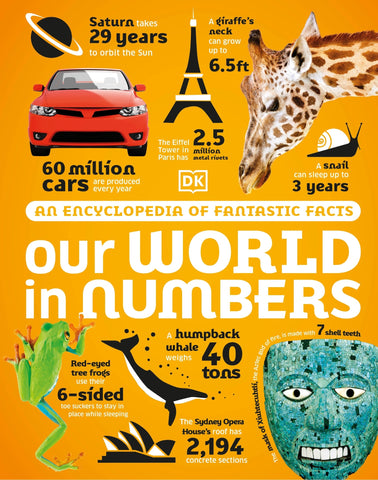 Our World in Numbers - Dk (Hardcover)