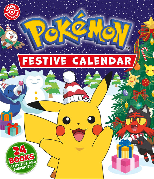 Pokémon Festive Calendar - Dk (Paperback)-Children's Books/Ages 4-8 Nonfiction-9780744097993-BookBizCanada