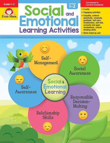 Social and Emotional Learning Activities, Grade 1 - 2 Teacher Resource - Evan-Moor Corporation (Paperback)