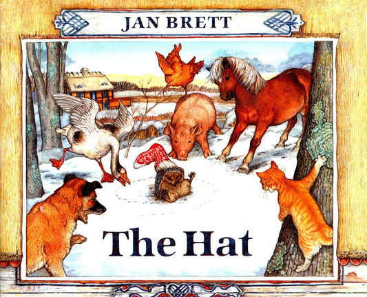 The Hat - Brett, Jan (Hardcover)-Children's Books/Ages 4-8 Fiction-9780399231018-BookBizCanada