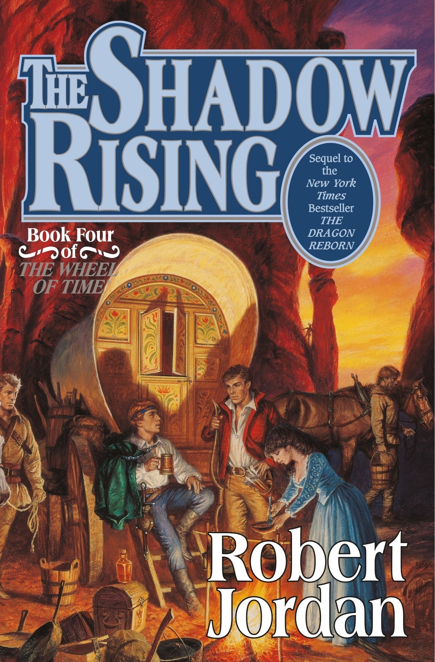 The Shadow Rising: Book Four of 'The Wheel of Time' - Jordan, Robert (Hardcover)-Fiction - Fantasy-9780312854317-BookBizCanada