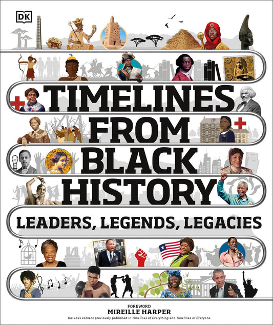 Timelines from Black History: Leaders, Legends, Legacies - Dk (Hardcover)-Children's Books/Ages 9-12 Nonfiction-9780744039092-BookBizCanada