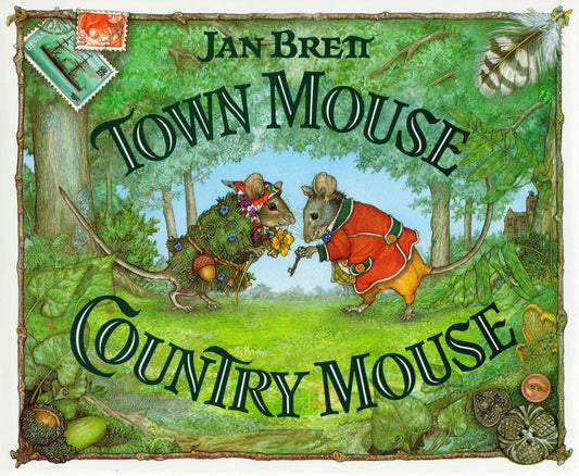 Town Mouse Country Mouse - Brett, Jan (Hardcover)-Children's Books/Ages 4-8 Fiction-9780399226229-BookBizCanada