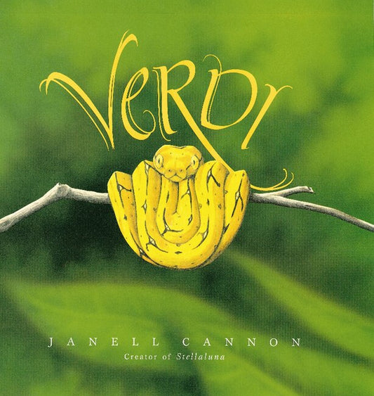 Verdi - Cannon, Janell (Hardcover)-Children's Books/Ages 4-8 Fiction-9780152010287-BookBizCanada